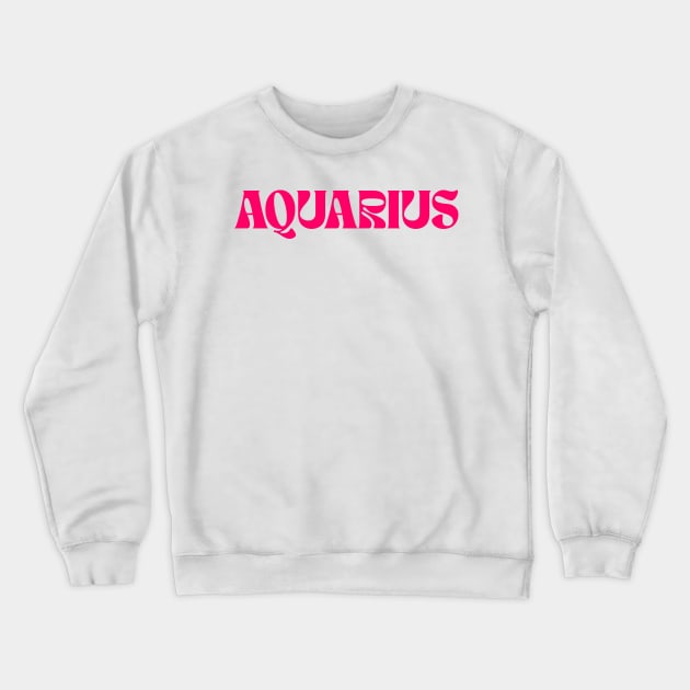 AQUARIUS Crewneck Sweatshirt by w3stuostw50th